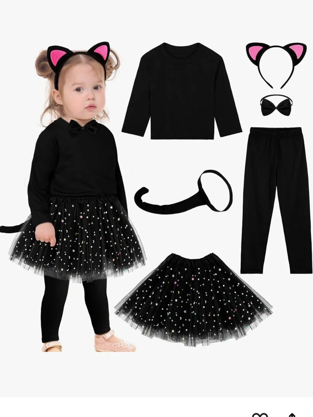 Aothso girls black